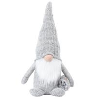 Kalėdinė dekoracija, "Nykštukas" Christmas Touch SYW-2024-11, 55 cm, pilka sp.