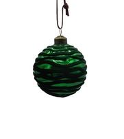 Eglutės žaisliukas Christmas Touch EBS340672, žalia sp., 8 cm, stiklas
