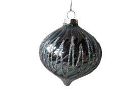 Eglutės žaisliukas Christmas Touch EBD341307, sidabro sp., 8 cm, stiklas