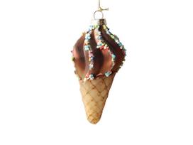 Eglutės žaisliukas Christmas Touch EBD342448, įvairių spalvų, 14 cm, stiklas