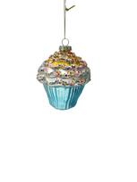 Eglutės žaisliukas Christmas Touch EBD340899, mėlyna sp., 10.5 cm, stiklas