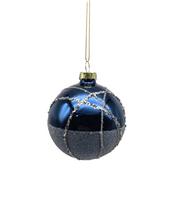 Eglutės žaisliukas Christmas Touch EBX340256, mėlyna sp., 8 cm, stiklas
