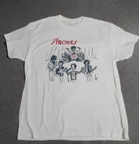 The Strokes band Tour Unisex Shirt Adult Tee S-5XL MI429 5XL gray