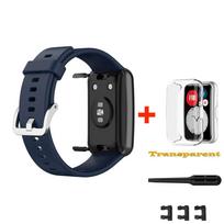 Laikrodžio apyrankės Huawei Watch Fit apyrankė Silikoninė pakaitinė apyrankė Huawei Watch Fit nauja Correa apyrankės apyrankė black