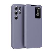 Išmanusis langas Atverčiamas piniginė Kortelių lizdas Telefono dėklas Samsung Galaxy S26 Ultra S25 Edge S24 S23 FE S22 Plus A56 A55 A36 A17 A16 Galaxy S26