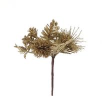 Dirbtinė šakelė Christmas Touch, aukso sp., 18 cm