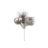Dirbtinė šakelė Christmas Touch, šampano sp., 15 cm