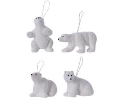 Eglutės žaisliukas Bear, (spalva/dizainas parenkami atsitiktine tvarka), 11 cm, putų polietilenas