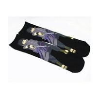 Anime Naruto Character Cartoon Socks Four Seasons Tide Action Figure Cotton Socks For Men And Women Mid-Calf Leisure Socks Gifts gray