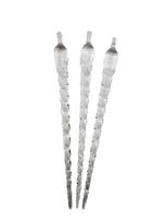 Eglutės žaisliukas Christmas Touch Icicle, skaidri sp., 29 cm, plastikas, 3 vnt.