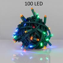 Kalėdinė girlianda su 100 LED šviesos diodų, lempučių, 8m, įvairiaspalvė, miksas