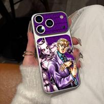 Anime Jojo Bizarre Adventure For IPhone 17 Pro 17 Pro Max Rear Skin Wrap Decal Protective Sticker iPhone 17 Pro brown
