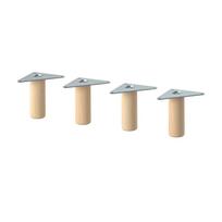 IKEA Kojos 10 vnt. medinės EKET cm, 4, (604.741.52)