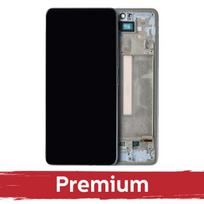 Ekranas skirtas Samsung A536 A53 5G su rėmeliu / Blue / OEM