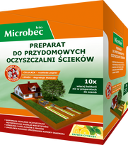 BROS - Microbec BIO - buitinių nuotekų valymo įrenginių aktyvatorius 18x35g