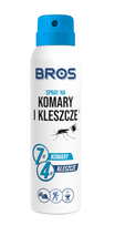 BROS – purškiklis nuo uodų ir erkių, 90 ml