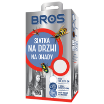 BROS – Durų tinklelis 140x220, baltas