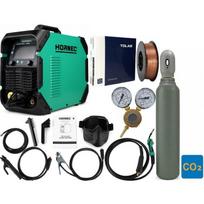 Pusautomačio KOMPLEKTAS HORNEC® smart SynMIG 2200i MAX (sinerginis, suvirinimas iki 6 mm) + CO2 balionas 8l + priedai