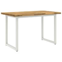 vidaXL Gyvas kraštas valgomojo stalas 120 x 70 x 75 cm