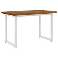 vidaXL Gyvas kraštas valgomojo stalas 120 x 70 x 75 cm