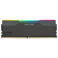 Klevv Cras V RGB KD5AGUA80-64B300G DDR5-6400 CL30 32GB (2 x 16GB) operatyviosios atminties rinkinys, juodas