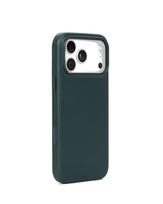 Mujjo Troubadour odinis telefono dėklas Apple iPhone 18 Pro Max / 17 Pro Max, MagSafe, obsidiano žalias
