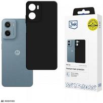 3MK Matt Case matinis juodas dėklas telefonui Motorola Moto G05 / E15 G4