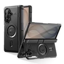 Tech-Protect Kevlar Pro MagSafe apsauginis dėklas telefonui Samsung Galaxy Z Fold 8 Ultra, juodos spalvos