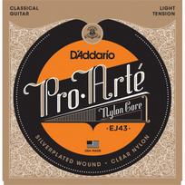 Daddario D'Addario EJ43 Pro-Arté Carbon stygos klasikinei gitarai