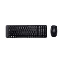 Logitech MK220 belaidis klaviatūros ir pelės komplektas, 2,4 GHz, 920-008318, juodas