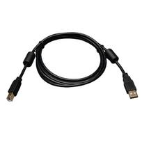Eaton Tripp Lite Series USB 2.0 A–B kabelis su feritiniais filtrais (M/M), 1,83 m (6 ft), juodas