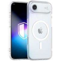 3MK Misty MagCase Apple iPhone Air išmaniojo telefono dėklas, suderinamas su MagSafe, baltas