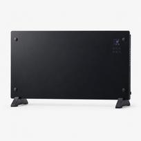 Išmanusis stiklinis skydinis šildytuvas Extralink LPL-23A-BL, 2000 W, WiFi, juodas