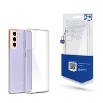 3MK Clear Case išmaniojo telefono dėklas Samsung Galaxy S21, permatomas