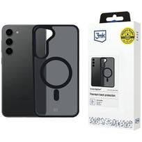 3MK Smoke MagCase su MagSafe, skirta Samsung Galaxy S24, pusiau permatomas