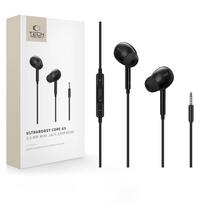 Tech-Protect Ultraboost Core G3 ausinukai su 3,5 mm mini jack laidu, juodi