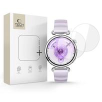 Tech-Protect Glass Fit+ grūdintas stiklas skirtas Huawei Watch GT 6 41mm, permatomas (2 vnt.)