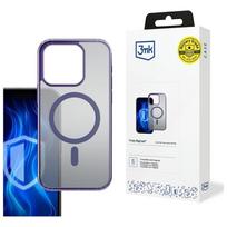 3MK Frosty MagCase MagSafe išmaniojo telefono dėklas, skirtas Apple iPhone 13 Pro, purpurinis