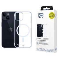 3mk Just20g MagCase išmaniojo telefono dėklas, skirtas Apple iPhone 14 Plus, permatomas