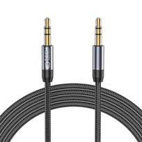 Tech-Protect UltraBoost 3.5 mm mini jack – 3.5 mm mini jack kabelis, 1,5 m, juodas