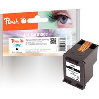 Peach PI300-649 pigmentiniai rašalai, juodi, standartinės talpos, 6 ml, 215 puslapių (suderinama su HP 302, F6U66A)