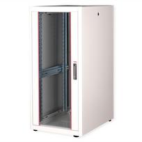 ROLINE 19 colių Basic 26U tinklo spinta, 600x800 mm, stiklinėmis durelėmis, pilka (26.21.0036)
