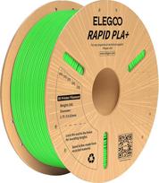 Elegoo Rapid PLA+ 3D spausdintuvo gija, 1.75 mm, žalia, 1 kg