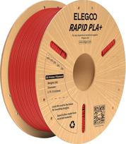 Elegoo Rapid PLA+ 3D spausdinimo gija Elegoo, 1.75 mm, raudona, 1 kg