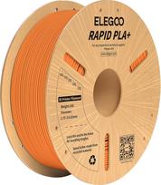 Elegoo Rapid PLA+ 3D spausdinimo gija, 1.75 mm, oranžinė, 1 kg