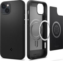 Spigen Mag Armor (ACS04918) dėklas, skirtas Apple iPhone 14 Plus / 15 Plus, matte black