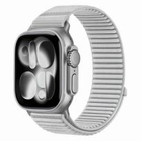 Tech-Protect Nylonloop Apple Watch 8 / 9 / 10 / 11 / 12 / SE / Ultra 44/45/46/49 mm apyrankė, šviesiai pilka
