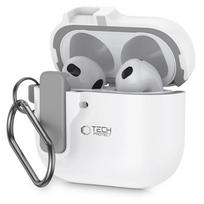 Tech-Protect Slim Hook dėklas Apple AirPods 4, baltas