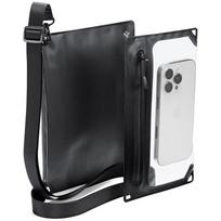 Spigen A640 universalus neperšlampantis dėklas-petnešė, juodas