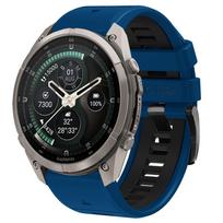 Tech-Protect Iconband Pro THP6040 laikrodžio dirželis skirtas Garmin Fenix 5X / 5X Plus / 6X / 6X Pro / 7X / 8 / 8 Pro / 9 / 9 Pro (51 mm), navy / black